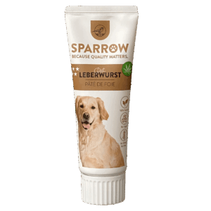 Sparrow Pet Leberwurst mit Vollspektrum Hanföl